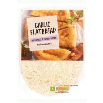 Sainsbury's Garlic Flatbread (210g)