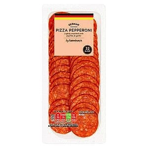 Sainsbury's German Pizza Pepperoni Slices (32 x 100g)