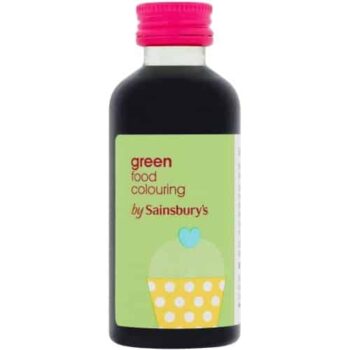 Sainsbury's Green Food Colouring (60ml)
