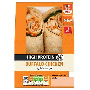 Sainsbury's High Protein Buffalo Chicken Wrap