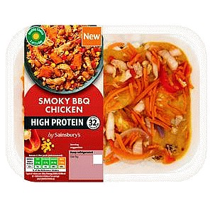 Sainsbury's High Protein Smoky BBQ Chicken (400g)