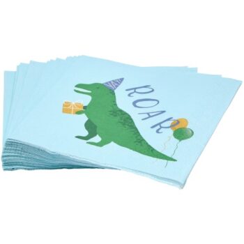 Sainsbury's Home 3ply Dinosaur Paper Napkins (20 x 33cm)