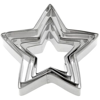 Sainsbury's Home 5 Piece Star Cookie Cutter