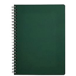 Sainsbury's Home A4 Wiro Notebook Khaki
