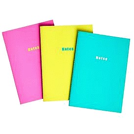 Sainsbury's Home A5 Bold Notebooks (3)