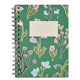 Sainsbury's Home A5 Floral Wiro Notebook