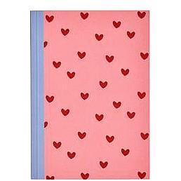 Sainsbury's Home A5 Hearts Bound Notebook