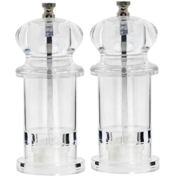 Sainsbury's Home Acrylic Salt & Pepper Mill Clear