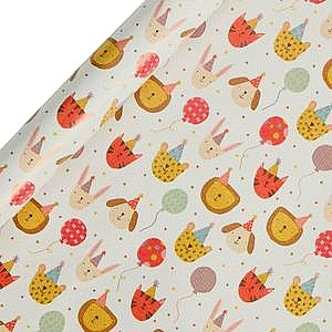 Sainsbury's Home Animal Party Roll Wrap (3m)