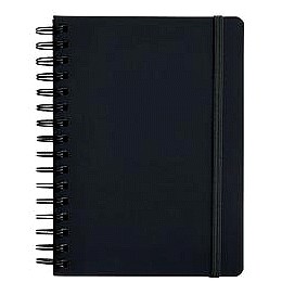 Sainsbury's Home B5 Daily Planner Black
