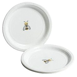 Sainsbury's Home Bee Design Paper Plates (10)