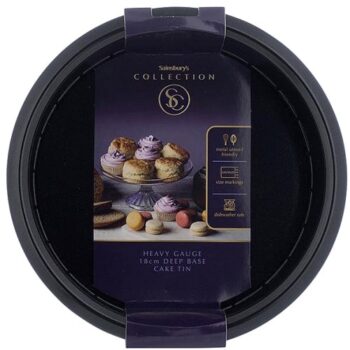 Sainsbury's Home Black Deep Cake Tin (18cm)