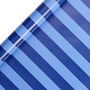 Sainsbury's Home Blue Stripe Roll Wrap (3m)