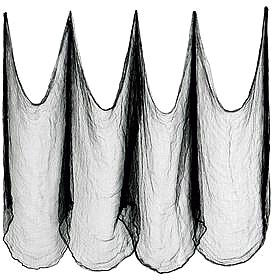 Sainsbury's Home Creepy Fabric Black