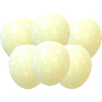 Sainsbury's Home Daisy Print Balloons (6)