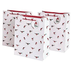 Sainsbury's Home Ditsy Robin Large Bag