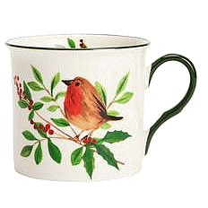 Sainsbury's Home Fine China Robin Palace Mug