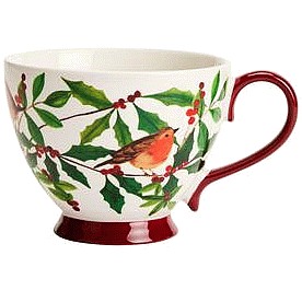 Sainsbury's Home Fine China Robin Teacup