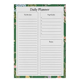 Sainsbury's Home Floral Daily Planner