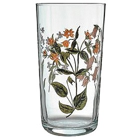 Sainsbury's Home Floral Hi Ball Glass
