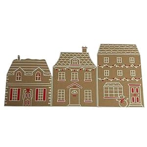 Sainsbury's Home Gingerbread House Multipack Card (10)