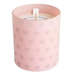 Sainsbury's Home Heart Etched Candle