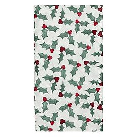 Sainsbury's Home Holly Repeat Paper Tablecover