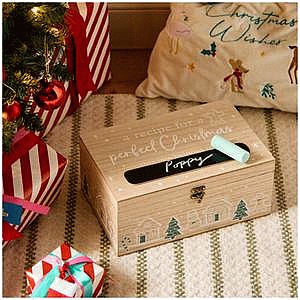 Sainsbury's Home MDF Christmas Eve Box