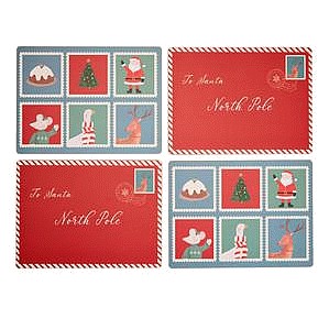 Sainsbury's Home Novelty Corkback Placemats (4)