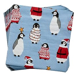 Sainsbury's Home Penguins Napkins (20)