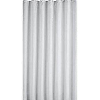 Sainsbury's Home Plain Shower Curtain Super White