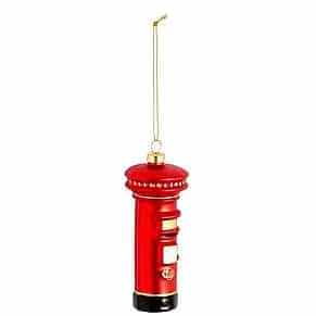 Sainsbury's Home Postbox Single Decoration