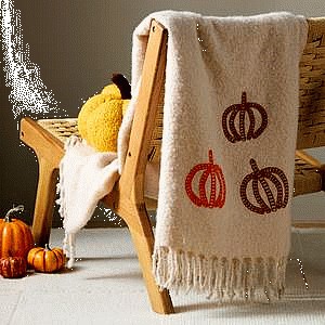 Sainsbury's Home Pumpkin Throw