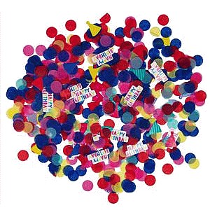 Sainsbury's Home Rainbow Birthday Card Confetti