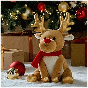 Sainsbury's Home Reindeer Animated Plush