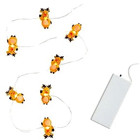 Sainsbury's Home Reindeer Copper Wire Lights