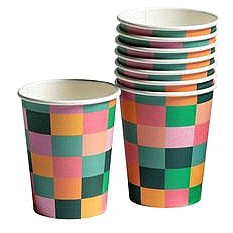 Sainsbury's Home Rio Carnival Paper Cups (8)