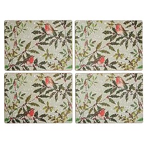Sainsbury's Home Robin Corkback Placemats (4)
