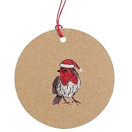 Sainsbury's Home Robin Gift Tags (6)