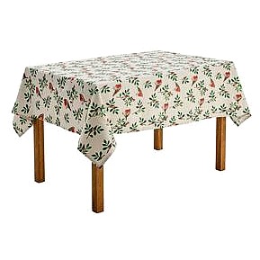Sainsbury's Home Robin Wipe Clean Tablecloth