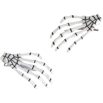 Sainsbury's Home Skeleton Hands Hair Clips