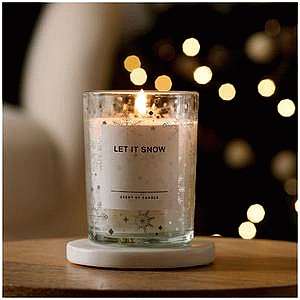 Sainsbury's Home Snowflake Candle