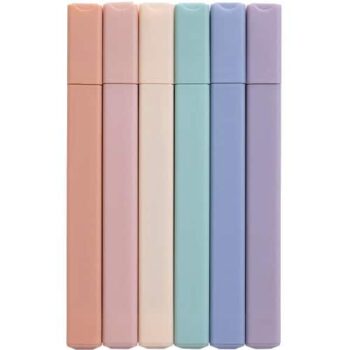 Sainsbury's Home Sound Waves Highlighters (6)