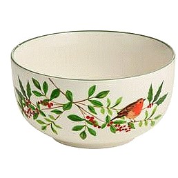 Sainsbury's Home Stoneware Robin Cereal Bowl