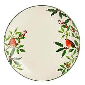 Sainsbury's Home Stoneware Robin Dinner Plate