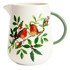 Sainsbury's Home Stoneware Robin Jug