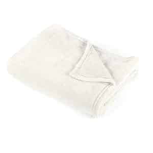 Sainsbury's Home Super Soft Fleece Throw 125x150cm Taupe