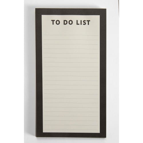 Sainsbury's Home To Do List Black