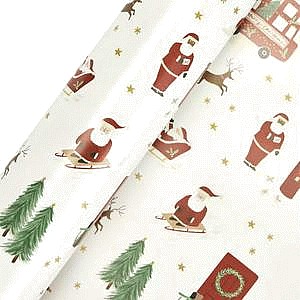 Sainsbury's Home Traditional Santa Wrap (4m)