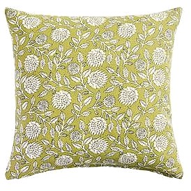 Sainsbury's Home Woodblock Floral Cushion 43x43